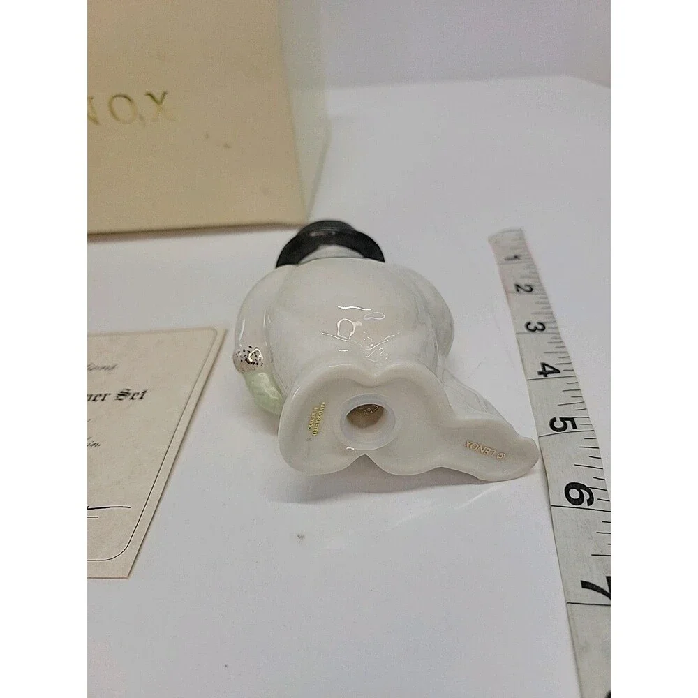 Lenox Snowmen Salt & Pepper‎ Shakers with Box